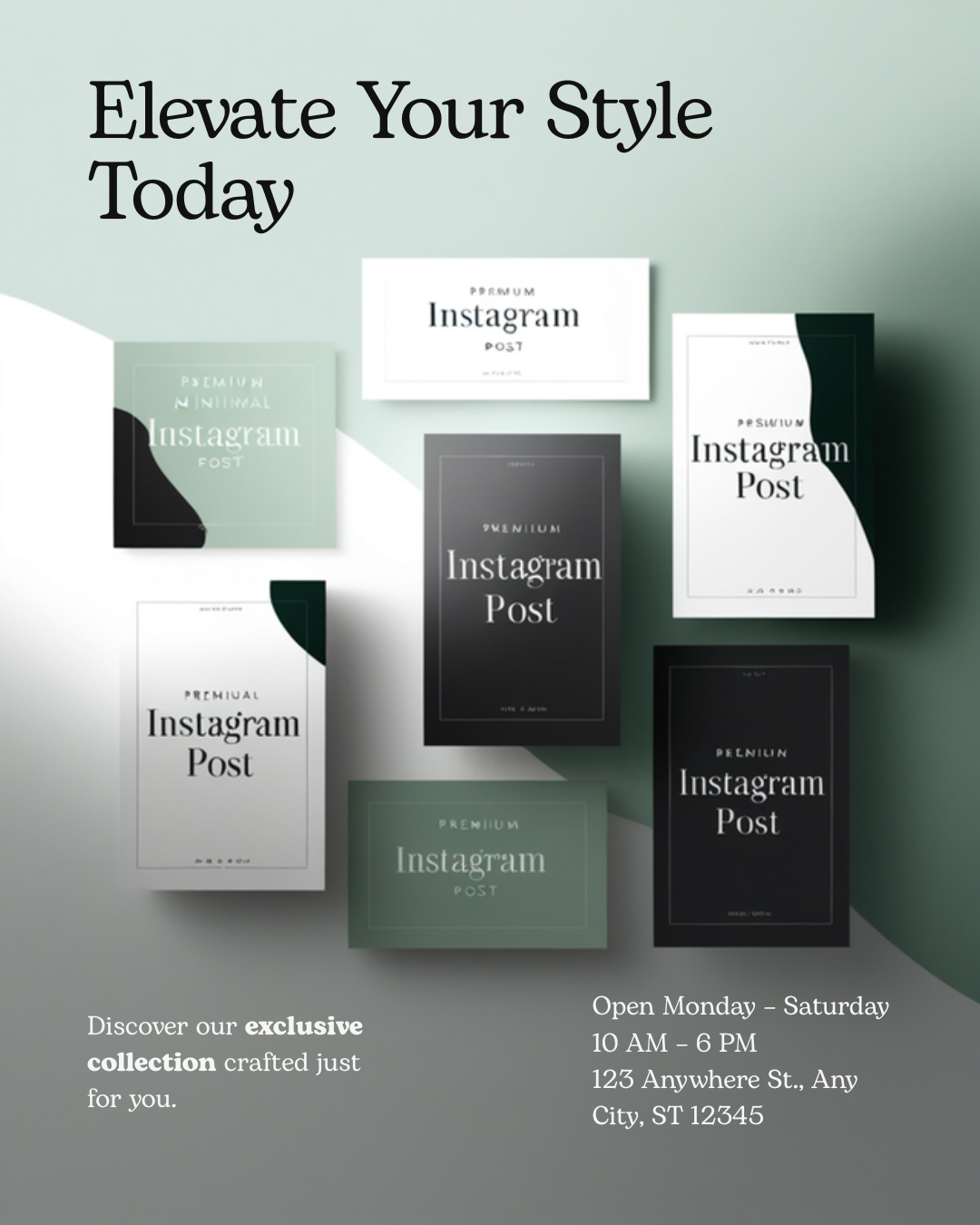 Product showcase Instagram template
