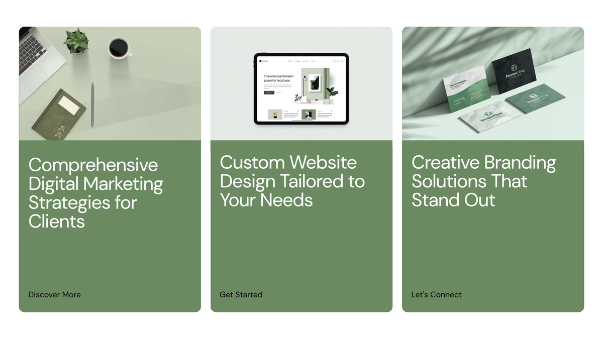 Services page