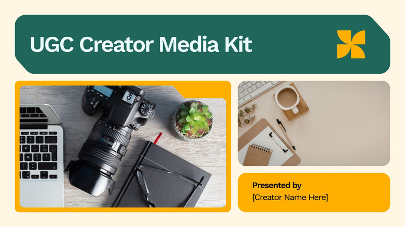 UGC Creator Media Kit cover