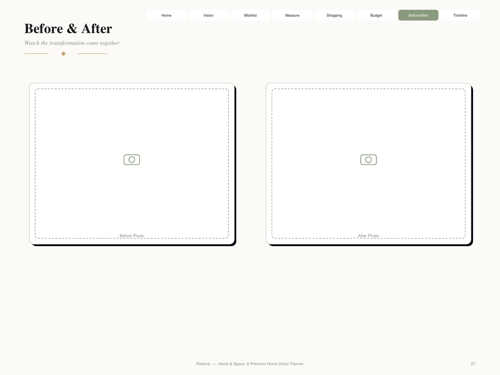 Production Kit 11 — Home & Space: Premium Home Decor Planner (Hyperlinked PDF)