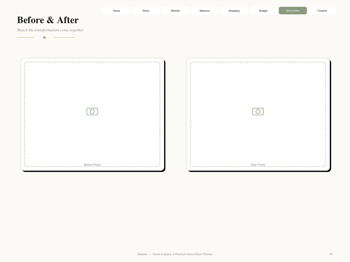 Production Kit 11 — Home & Space: Premium Home Decor Planner (Hyperlinked PDF)