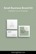 Small Business Brand Kit — Pinterest pin image