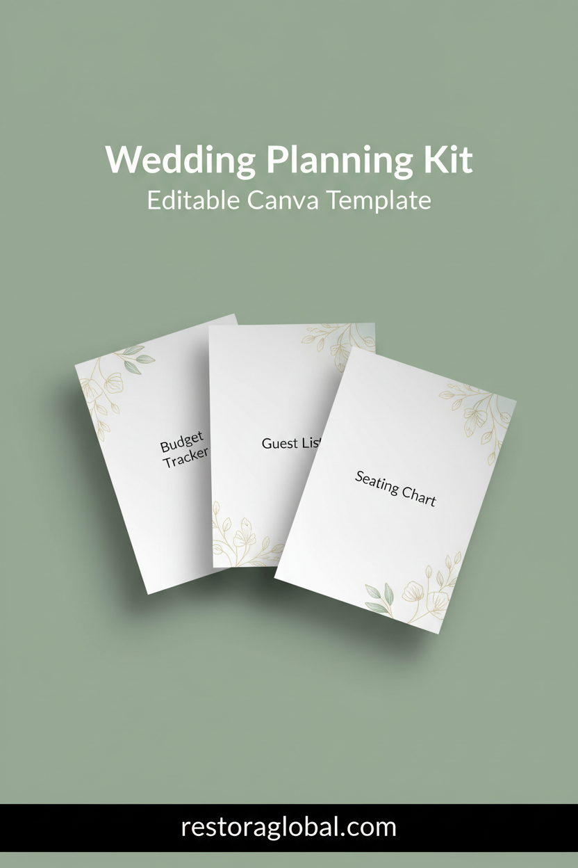 Wedding Planning Kit — Pinterest pin image