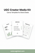 UGC Creator Media Kit — Pinterest pin image